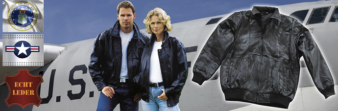 Lederen USAF Pilotenjack, mode & accessoires, jassen en mantels, Dit is een authentieke kopie van het legendarische jack van USAF piloten