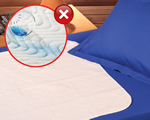 MatressProteq®, comfortsenior, gezond & fit, Een ongelukje in bed heeft nu geen gevolgen meer voor uw kostbare matras