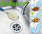 BioPearls®, huishouden & schoonmaken, schoon en fris, Actieve ecologische hygiënische ontstopping in al uw afvoeren en uw toilet