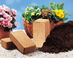 EcoHumus® 1300 gram, klaar voor de lente, Deze gecomprimeerde potgrond houdt uw planten vochtig in de droge zomers