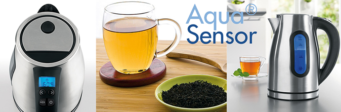 AquaSensor®, Kook u nu altijd uw theewater op exact de juiste temperatuur