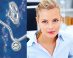 Brillanza® ring en collier, comfortsenior, mode & accessoires, Deze fraaie Juwelen onderscheiden zich door zuiverheid in alle dimensies