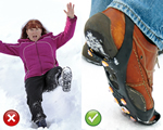 Safe-T-Mat®, klussen & tuin, handige oplossingen, Nu hoeft u geen sneeuw meer te ruimen voor uw veiligheid, gewoon uitrollen