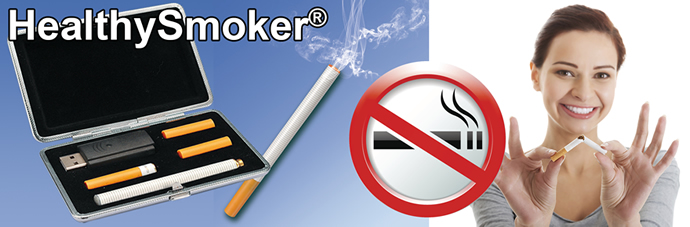 HealthySmoker®, mooi & gezond, gezonder leven, De elektronische sigaret die u helpt om definitief te stoppen met roken