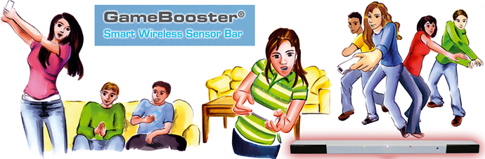 GameBooster®, electronica & computer, fun en games, Verleg uw game-grenzen met de nieuwe draadloze GameBooster®