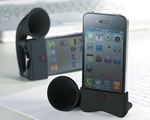 LoudHorn®, electronica & computer, beeld en geluid, LoudHorn® verdubbelt het volume van uw iPhone zonder stroom of batterijen